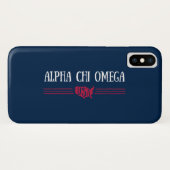Alphachi Omega - USA Case-Mate iPhone Hülle (Rückseite (Horizontal))