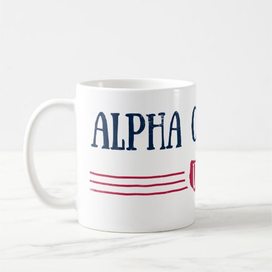 Alphachi Omega - USA Kaffeetasse (Links)