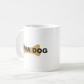 Alphahund Kaffeetasse (Vorderseite Links)