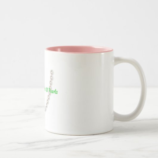 Alphakappa-Alpha-Tasse Zweifarbige Tasse (Rechts)