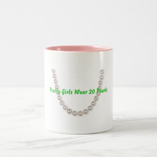 Alphakappa-Alpha-Tasse Zweifarbige Tasse (Mittel)