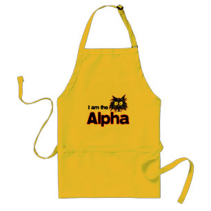 Alphakatze Schürze