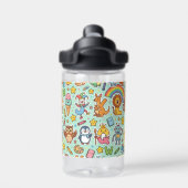 Alphaland personalisierte Wasserflaschen für Kinde Trinkflasche (Rückseite)