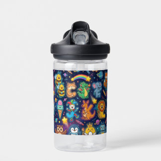 Alphaland personalisierte Wasserflaschen für Kinde Trinkflasche