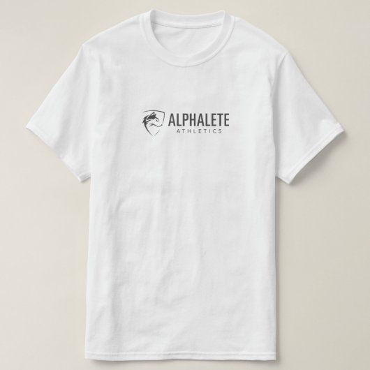 Alphalete Leichtathletik-Fitness-Shirt T-Shirt (Design vorne)
