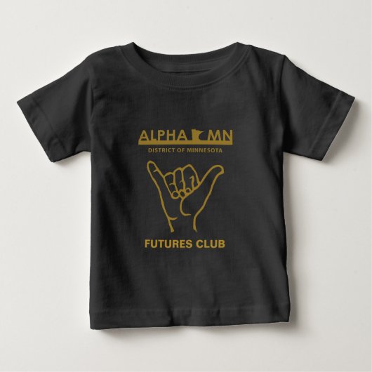 Alphamangan-Baby-T - Shirt (Vorderseite)
