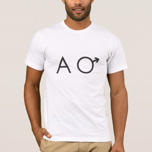 AlphamannesShirt T-Shirt (Vorderseite)