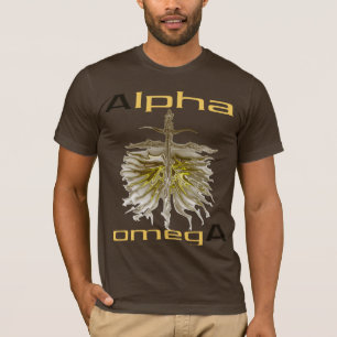 "Alphaomega " durch Michael Crozz T-Shirt