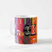 Alphaomega-Tassen Kaffeetasse (Vorderseite Links)