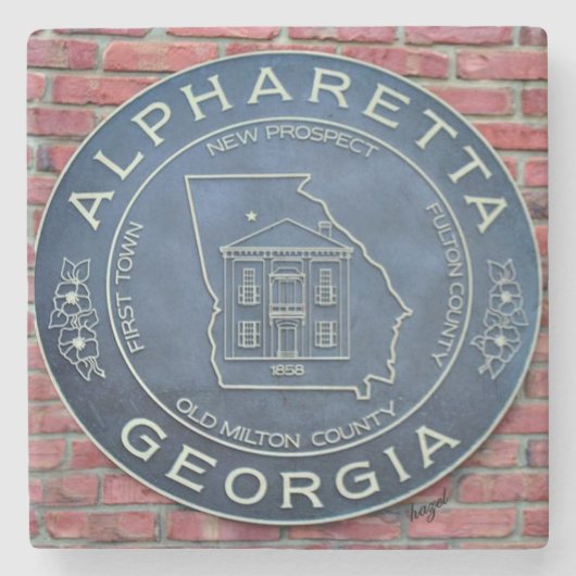 Alpharetta, Georgia, Marmorbäume, Untersetzer (Vorderseite)