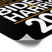Alphas Support Biden und Harris 2020 Präsident Poster (Ecke)
