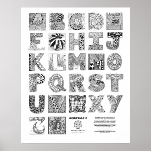 AlphaTangle Poster (Vorne)
