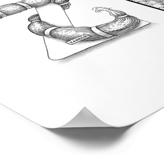 AlphaTangle Poster (Ecke)