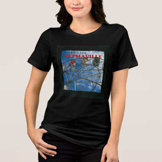 Alphaville - Summer Rain Album 2023 Tri-Blend Shirt (Vorderseite)