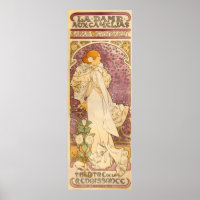 Alphons Mucha La Dame Aux Camelias