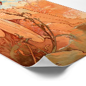 Alphons Mucha Summer Poster (Ecke)