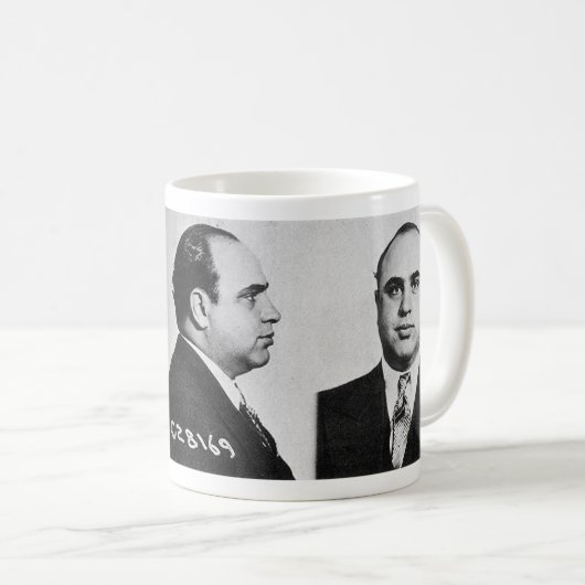 Alphonse "Al" Capone Kaffeetasse (VorderseiteRechts)