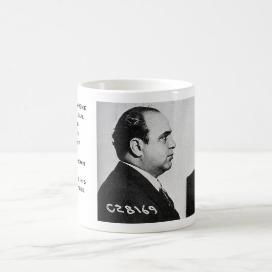 Alphonse "Al" Capone Kaffeetasse (Mittel)