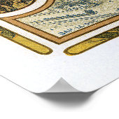 Alphonse (Alfons) Mucha: Bieres de la Meuse (2) Poster (Ecke)