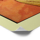 Alphonse (Alfons) Mucha Bouquet Poster (Ecke)