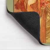 Alphonse (Alfons) Mucha Buquet-Mauspad Mousepad (Ecke)