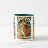 Alphonse (Alfons) Mucha Chocolat Ideal Tasse (Zentrum)