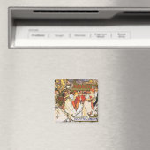 Alphonse (Alfons) Mucha Magnet (In Situ (Geschirrspüler))