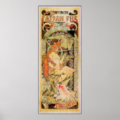 Alphonse (Alfons) Mucha Poster: Cassan Fils Poster (Vorne)