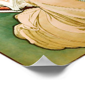 Alphonse (Alfons) Mucha Poster: Champenois Poster (Ecke)