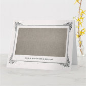 Alphonse Allais, April Fools, Grau, Abstrakte Kuns Karte (Gelbe Blume)