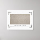 Alphonse Allais, April Fools, Grau, Abstrakte Kuns Leinwanddruck (Vorderseite)