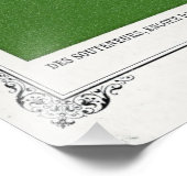 Alphonse Allais, April Fools, grüne, Abstrakte Kun Fotodruck (Ecke)