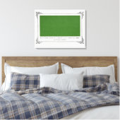 Alphonse Allais, April Fools, grüne, Abstrakte Kun Leinwanddruck (Insitu (Schlafzimmer))