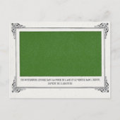 Alphonse Allais, April Fools, grüne, Abstrakte Kun Postkarte (Vorderseite)