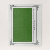 Alphonse Allais, April Fools, grüne, Abstrakte Kun Puzzle (Vertikal)