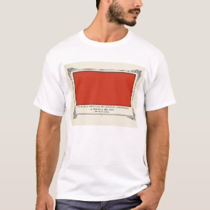 Alphonse Allais, April Narren, Rot, Abstrakte Kuns T-Shirt