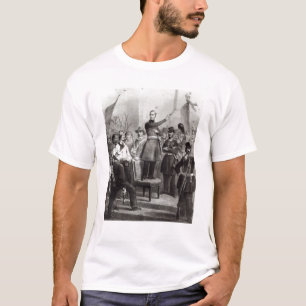Alphonse de Lamartine an Rathaus T-Shirt
