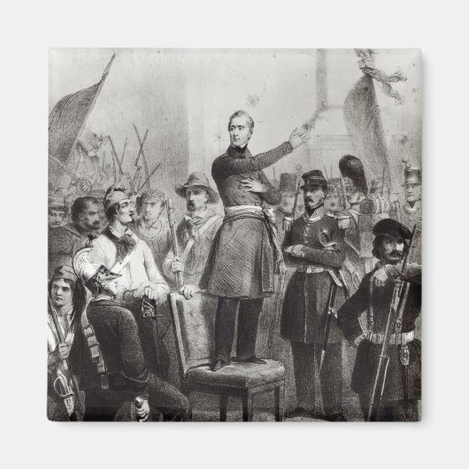 Alphonse de Lamartine im Rathaus Magnet (Vorne)
