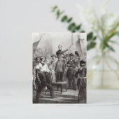 Alphonse de Lamartine im Rathaus Postkarte (Stehend Vorderseite)