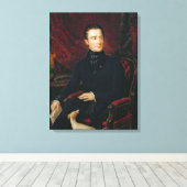 Alphonse de Lamartine Leinwanddruck (Insitu (Holzboden))