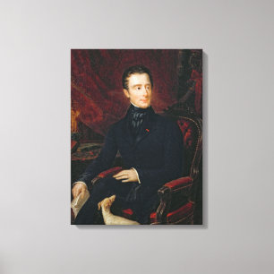 Alphonse de Lamartine Leinwanddruck