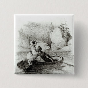 Alphonse de Lamartine und Elvire Button