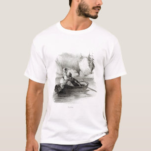 Alphonse de Lamartine und Elvire T-Shirt
