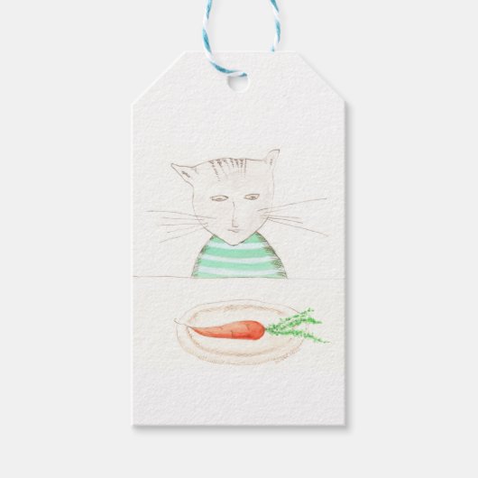 Alphonse le Chat Geschenkanhänger (Vorderseite)