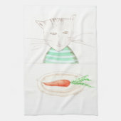 Alphonse le Chat Geschirrtuch (Vertikal)