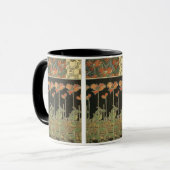 Alphonse Maria Mucha ~ Decoratifs Tasse (Vorderseite Links)