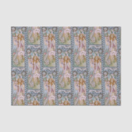 Alphonse Maria Mucha – Jugendstil Art nouveau DIY Seidenpapier