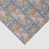 Alphonse Maria Mucha – Jugendstil Art nouveau DIY Seidenpapier (Ausschnitt)