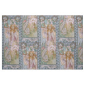 Alphonse Maria Mucha – Jugendstil Art nouveau DIY Stoff (Fat Quarter (45,7 x 55,9 cm))