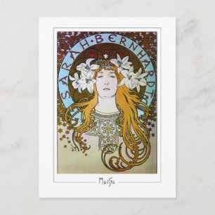 Alphonse Mucha #122 - Fine Art Postcard Postkarte